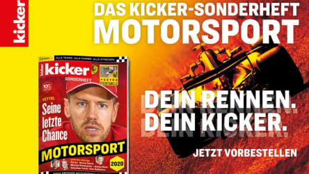 Das neue kicker-Motorsport-Sonderheft, ab sofort erhältlich.