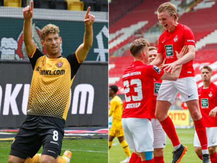 Heinz Mörschel und Felix Götze