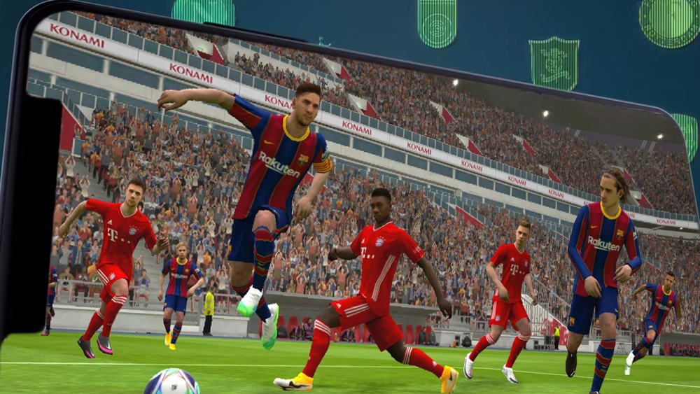eFootball PES 2021 steht auch auf dem Handy als App zur Verfügung