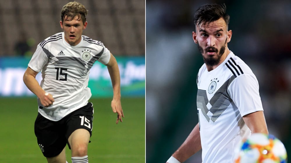 Luca Kilian und Mergim Berisha