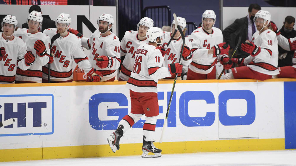 Von Corona ausgebremst: Carolina Hurricanes.