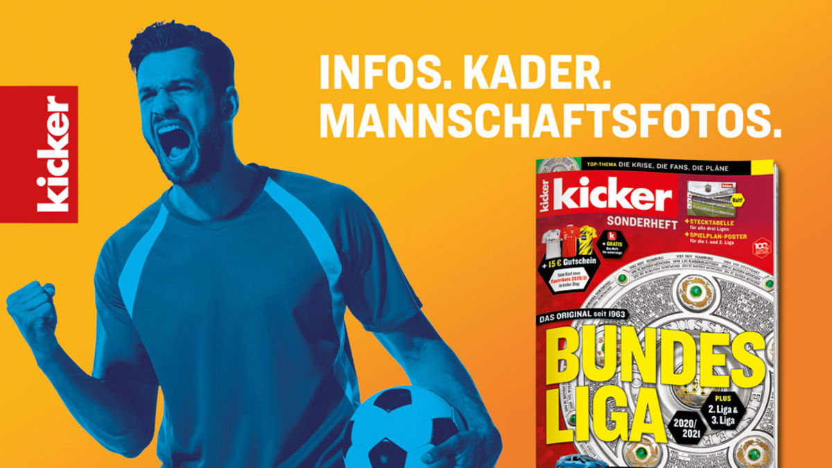 Das Original BundesligaSonderheft des kicker jetzt erhältlich  kicker