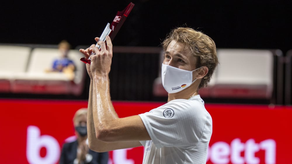 Er ließ sich nicht stoppen: Alexander Zverev.