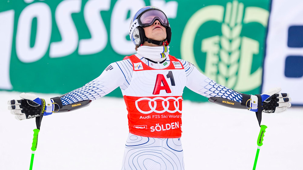 Gewinnt zum Auftakt der neuen Ski-Saison den Riesenslalom in Sölden: Lucas Pinheiro Braathen