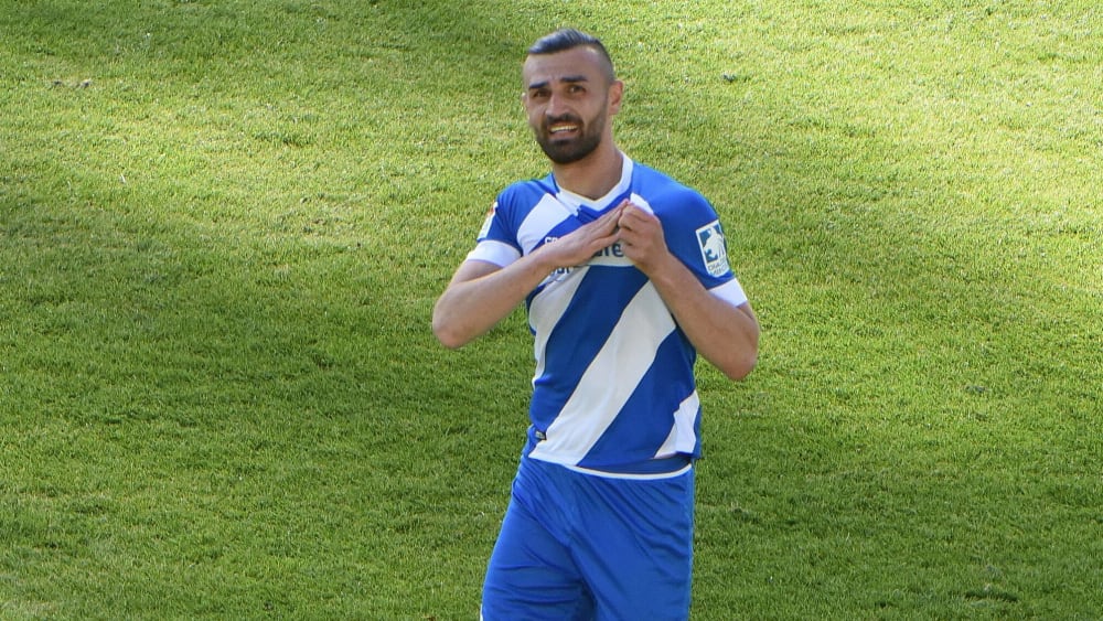 Große Gefühle beim letzten Heimspiel für Darmstadt: Serdar Dursun.
