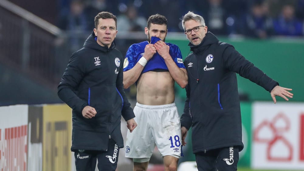Verletzter Torschütze: Daniel Caligiuri im Pokal-Achtelfinale gegen Hertha.