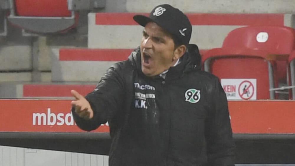 Heimmacht Hannover: Kenan Kocak will die Gier bei seiner Mannschaft wieder entflammen.