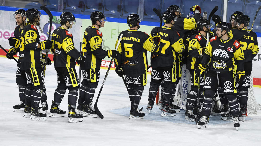 Die Krefeld Pinguine wollen sich nun wieder auf Eishockey konzentrieren.