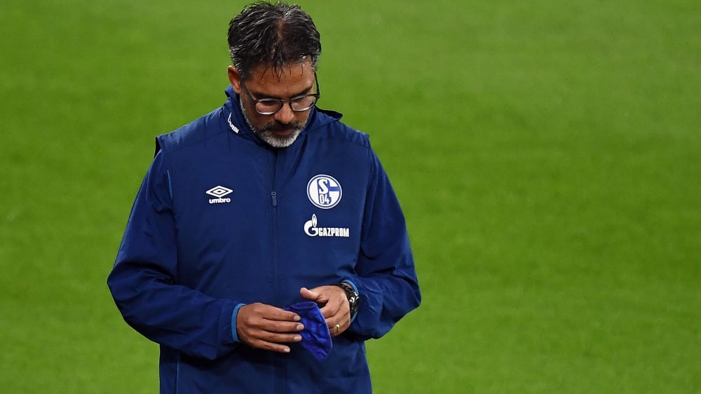 Steht mit dem Rücken zur Wand - schon seit längerem: Schalkes Trainer David Wagner.