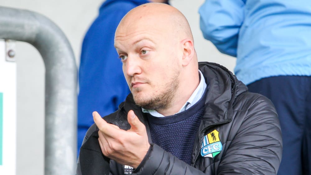 Armin Causevic muss seinen Posten als Sportdirektor beim Chemnitzer FC aufgeben.