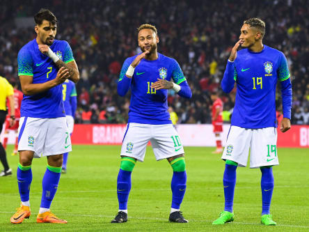 Paqueta, Neymar, Raphinha