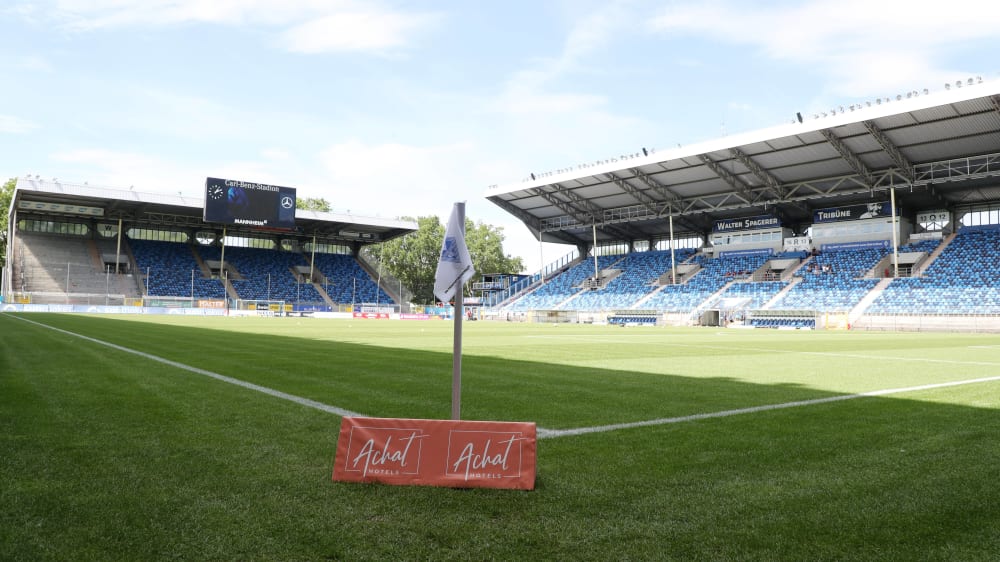 Leeres Carl-Benz-Stadion