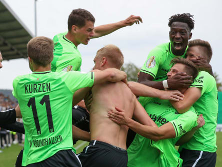 SV Rödinghausen bejubelt das 3:3