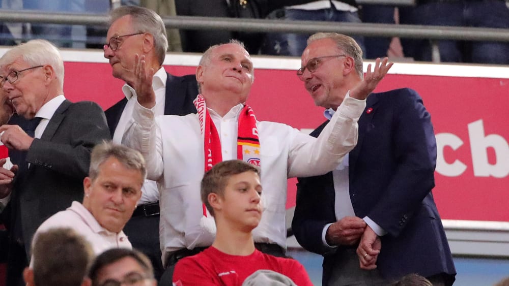 Er ist nun zufrieden mit dem Kader des FC Bayern: Uli Hoeneß.