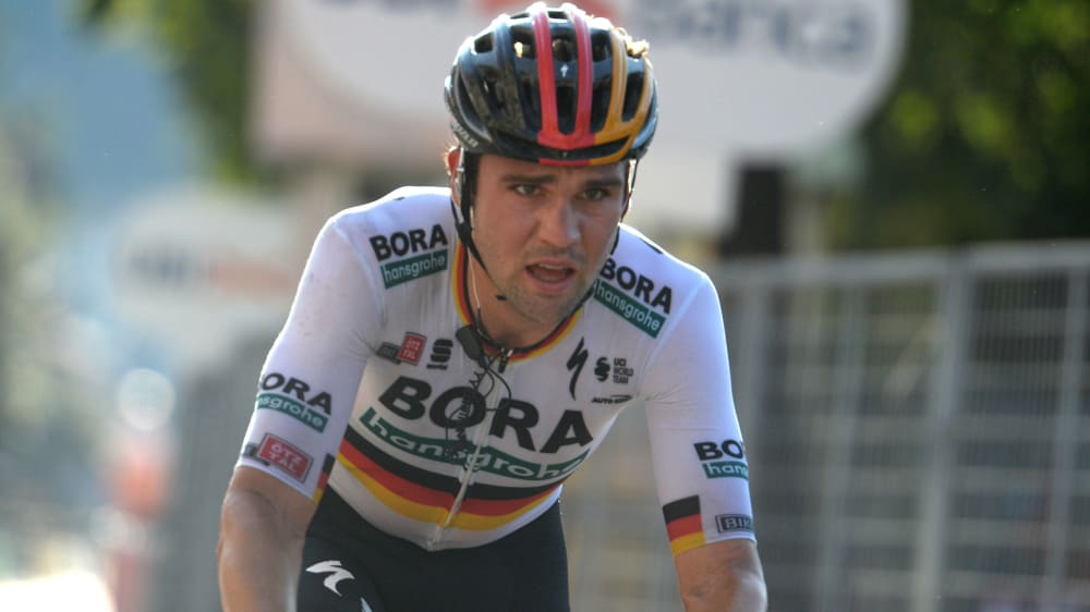 Der deutsche Meister Maximilian Schachmann führt bei der Straßenrad-WM in Imola das deutsche Aufgebot an.