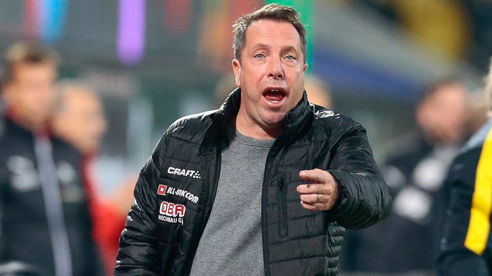 Dresdens Trainer Markus Kauczinski trifft auf seinen Ex-Klub Ingolstadt.