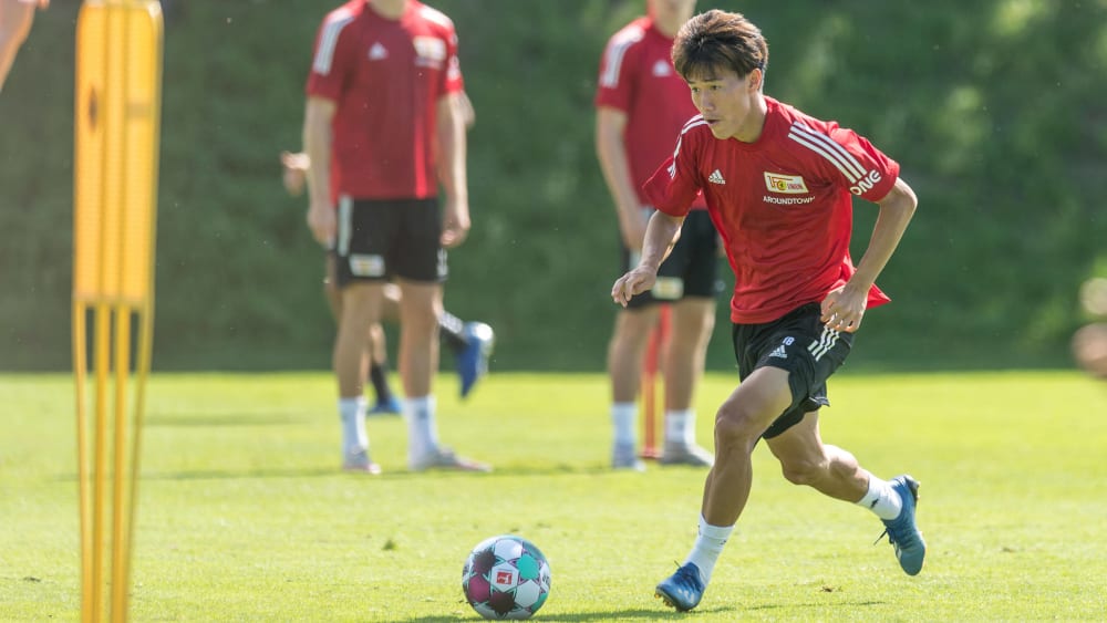 Mischt wieder mit: Unions Keita Endo.