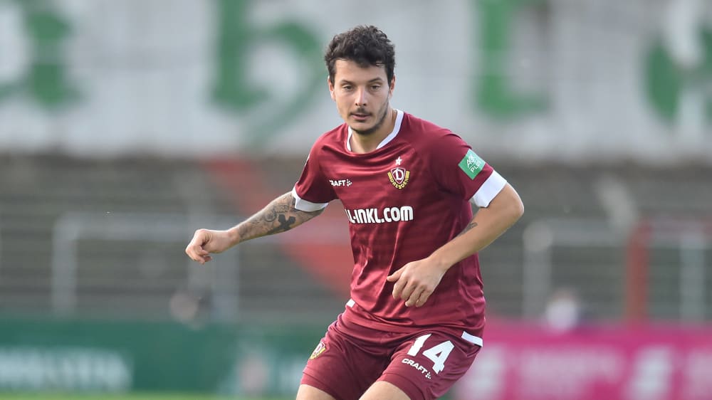 Neuzugang Philipp Hosiner erzielte gegen den VfB Lübeck sein erstes Tor für Dynamo Dresden.
