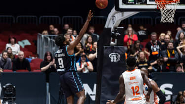 GER, BKT EuroCup, Saison 2025 2026, Niners Chemnitz - Turk Telekom Ankara. 04.12.2025, Messe, Chemnitz, GER, BKT EuroCup, Saison 2025 2026, Niners Chemnitz - Turk Telekom Ankara. Jaleen Smith (Turk Telekom Ankara 9) Foto Alexander Trienitz Chemnitz Messe Sachsen Deutschland *** GER, BKT EuroCup, Season 2025 2026, Niners Chemnitz Turk Telekom Ankara 04 12 2025, Messe, Chemnitz, GER, BKT EuroCup, Season 2025 2026, Niners Chemnitz Turk Telekom Ankara Jaleen Smith Turk Telekom Ankara 9 Photo Alexander Trienitz Chemnitz Messe Sachsen Germany