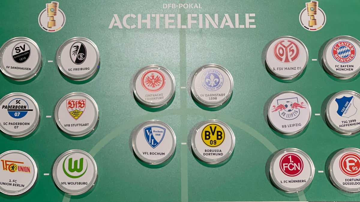 DFB-Pokal-Achtelfinale Drei Spiele im Free-TV zu sehen