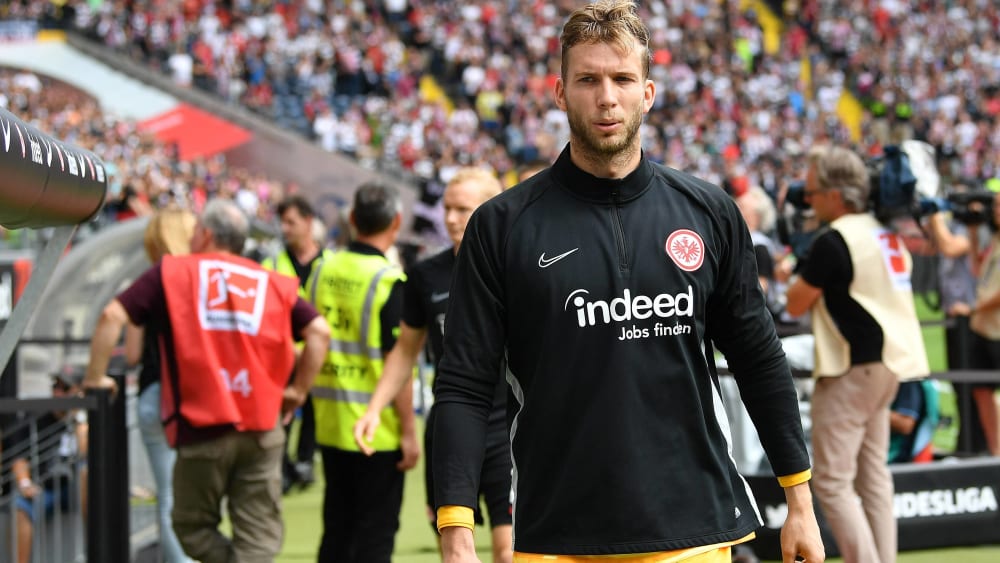 Bittere Pille: Frankfurts Ersatzkeeper Felix Wiedwald.