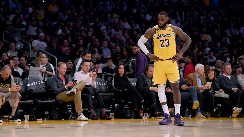 Nba Los Angeles Lakers Lebron James Was Zur Holle Machst Du Da Kicker
