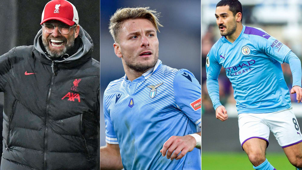 Gegen sie und ihre Mannschaften gilt es für leipzig, Bayern und Gladbach: Jürgen Klopp, Ciro Immobile, Ilkay Gündogan.