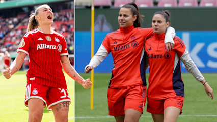 Georgia Stanway (li.) verlässt den FC Bayern nach vier Jahren. Wer tritt die Nachfolge an?