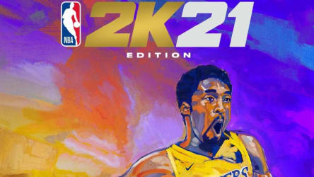 NBA-Legende Kobe Bryant auf dem Cover von NBA 2K21