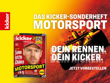 Das neue kicker-Motorsport-Sonderheft, erhältlich ab 27. Februar.