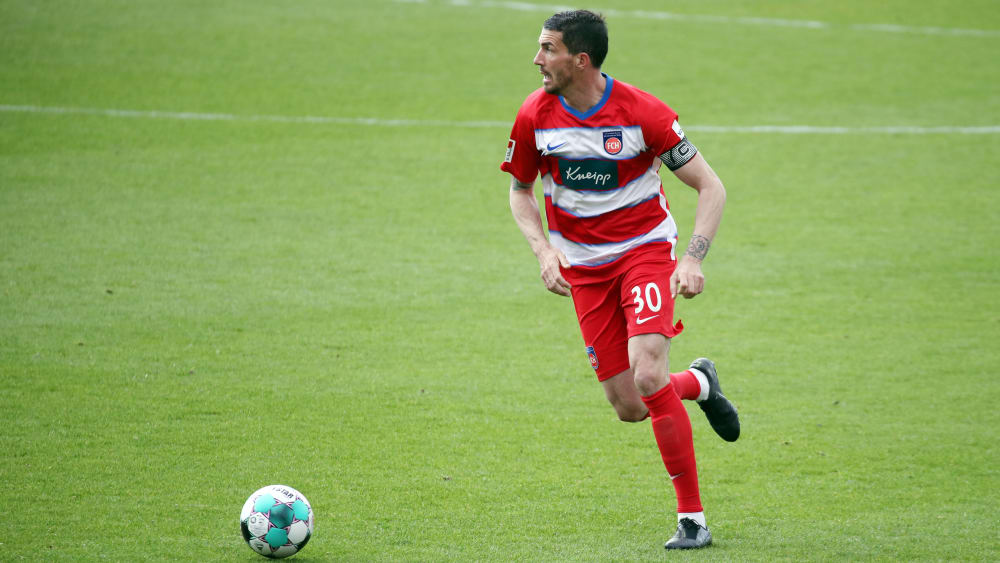 Zum Zuschauen verdammt: FCH-Routinier Norman Theuerkauf.