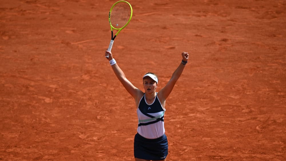 Hatte in Roland Garros die Nase vorn: Barbora Krejcikova.