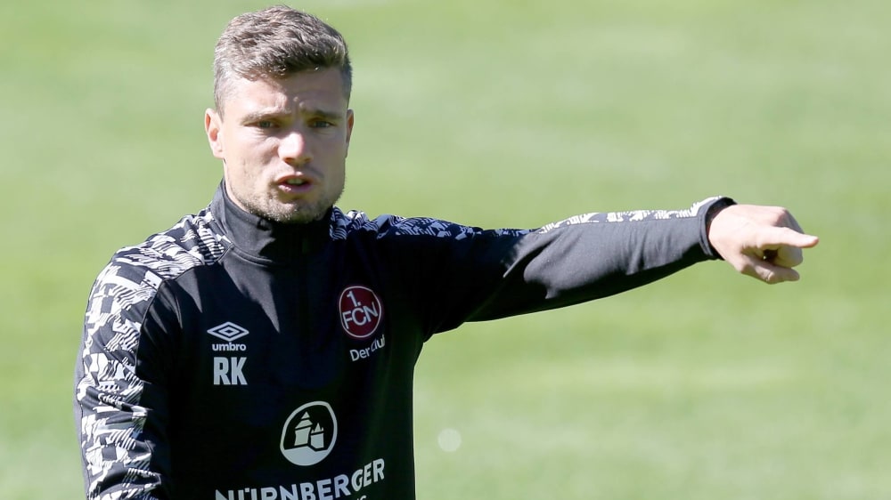 FCN-Cheftrainer Robert Klauß hat bereits sechs Gesetzte im Kopf.