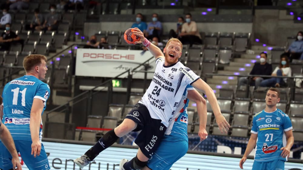 Jede Menge Arbeit in Stuttgart: SG-Spielmacher Jim Gottfridsson.