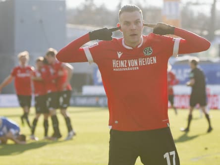 Marvin Ducksch schoss Hannover in Darmstadt zum Sieg