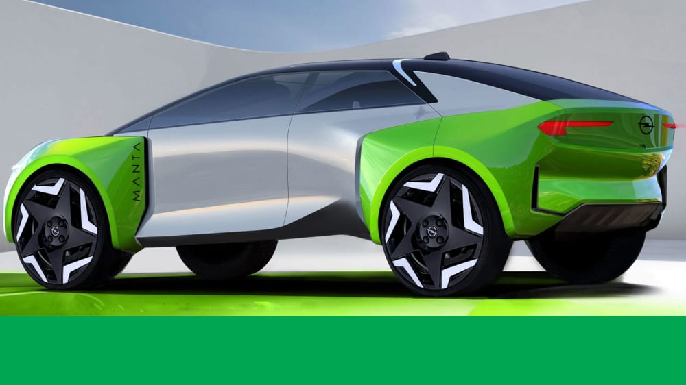 Opel Manta-e: Eher Crossover statt Coupé.