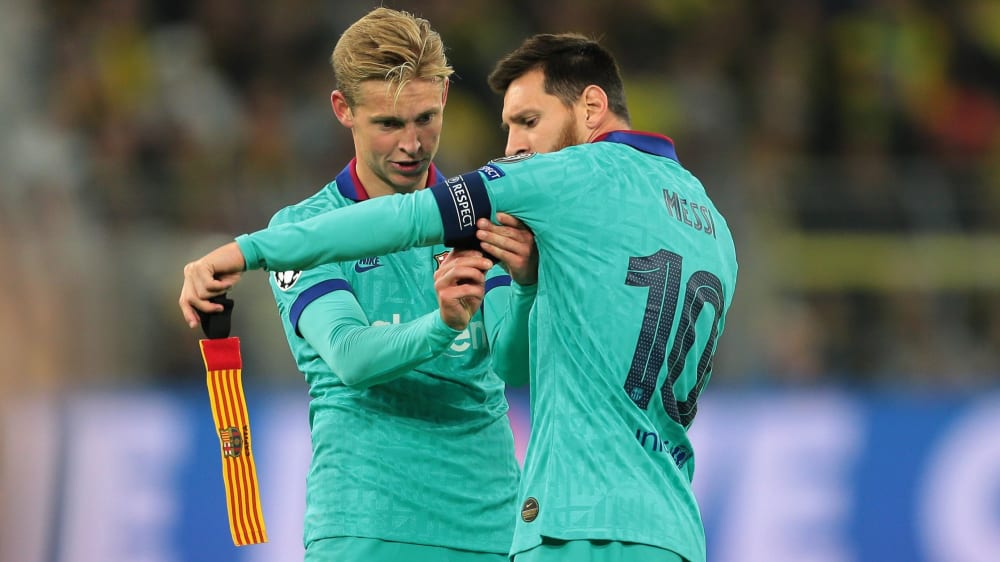 Bloß keine weiteren Verletzten: Frenkie de Jong und Lionel Messi werden geschont.