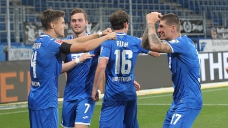 Christoph Baumgartner brachte Hoffenheim früh in Führung.