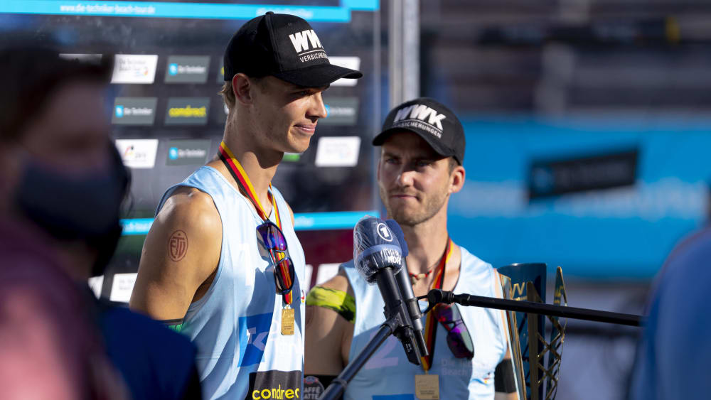 Julius Thole (links) und Clemens Wickler