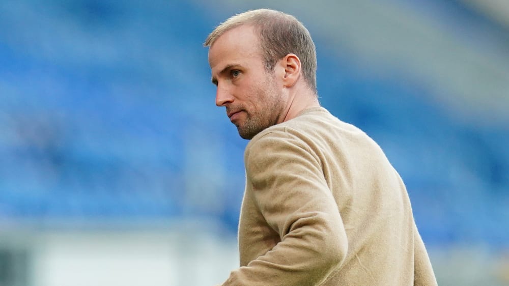 Hoffenheims Trainer Sebastian Hoeneß.
