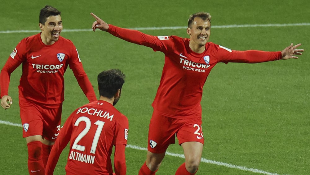 Robert Tesche (re.) trumpft beim VfL Bochum groß auf.