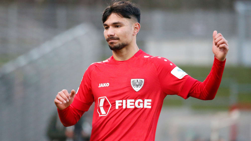 Preußen Münsters Osman Atilgan fällt rund zwei Wochen aus.