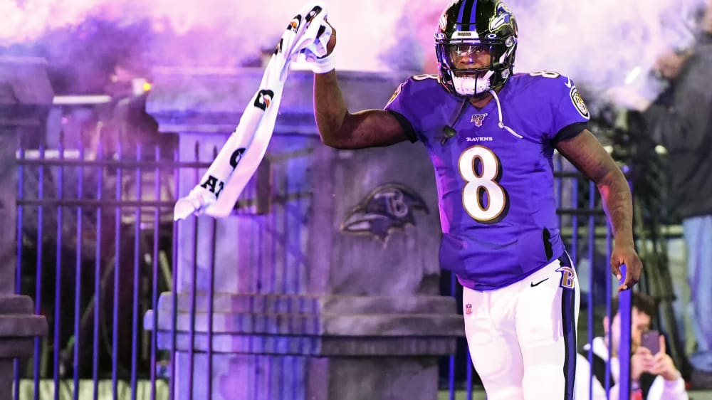Geht als amtierender MVP ins NFL-Rennen 2020: Lamar Jackson.