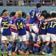 Japan jubelt über den Achtelfinal-Einzug.