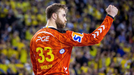 Andreas Wolff ballt die Faust.