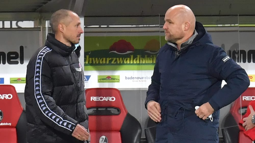Angezählt: Trainer Jan-Moritz Lichte und Sportvorstand Rouven Schröder.