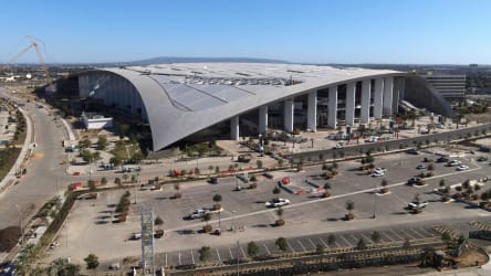 Das in Inglewood gelegene SoFi Stadium geht mit der NFL-Saison 2020 in Betrieb.