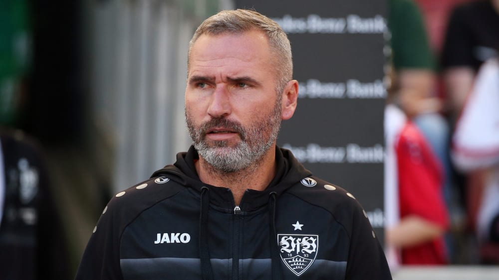 Trotz Tabellenführung nicht bestens aufgelegt: VfB-Trainer Tim Walter.