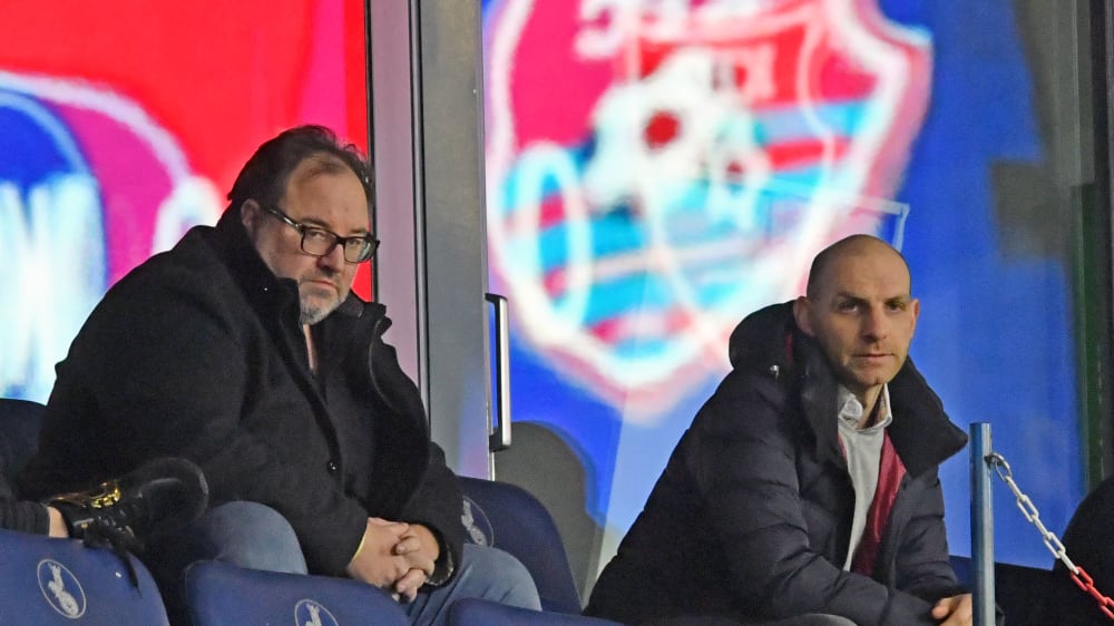 Stehen beim KFC Uerdingen am Pranger und müssen wohl haften: Mikhail Ponomarev und Nikolas Weinhart.