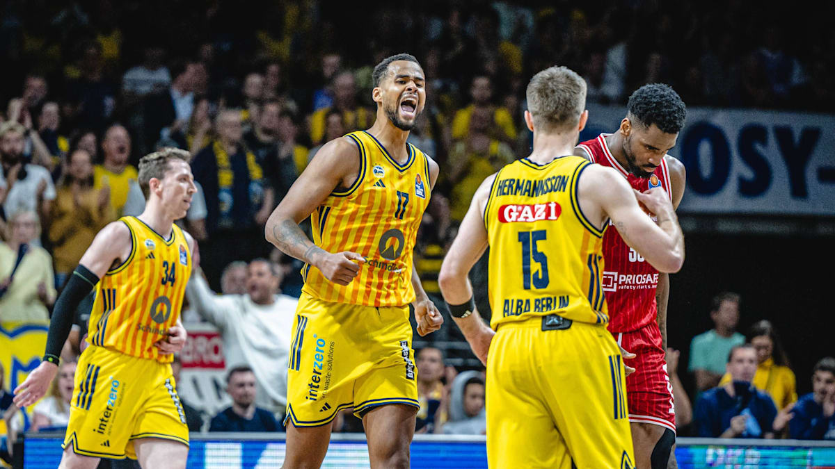 Alba stürmt ins Finale: Berlin demontiert Bamberg in Spiel 5